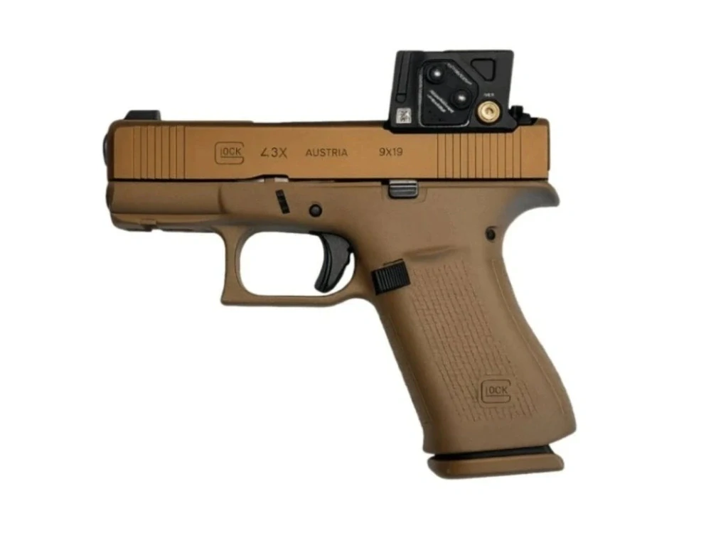 Pistole Glock 43X FDE A-CUT™ COA™ COMBO COYOTE (Limited Edition)