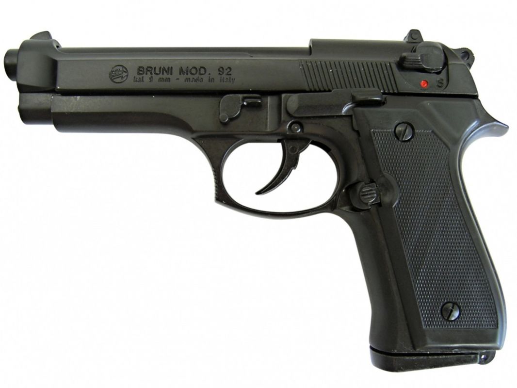 Plynová pistole Bruni 92 cal. 9 mm Beretta 92