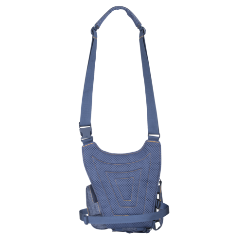 Taška přes rameno EDC SIDE BAG® - Nylon Polyester Blend - Melange Blue