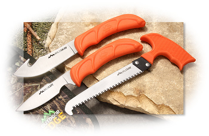 Sada nožů Outdoor Edge WildGuide Skinner/Caper/Saw Combo
