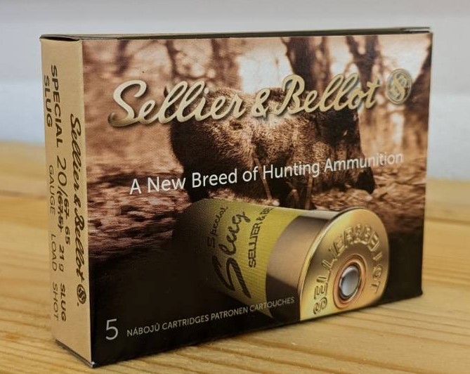 Brokové náboje Sellier & Bellot SPECIAL SLUG, 20/65