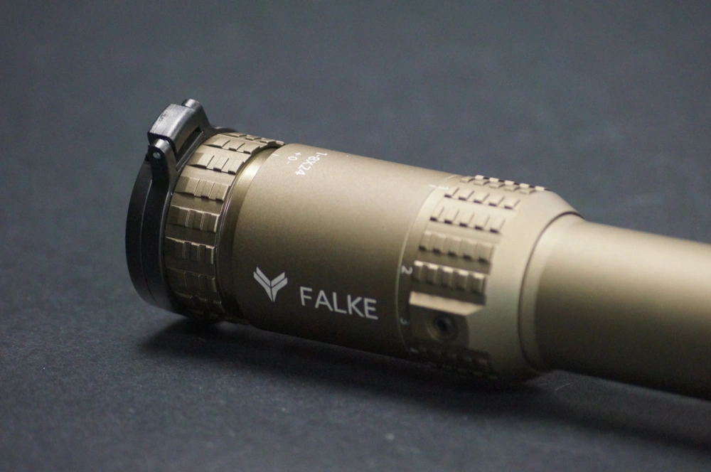 Puškohled FALKE 1-8x24 PRO SAS - šedý