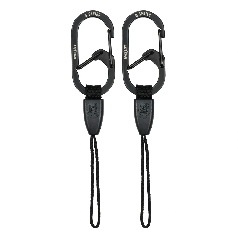 Nite Ize G-Series Mini Lanyard lanko s nerezovou karabinou – 2 ks
