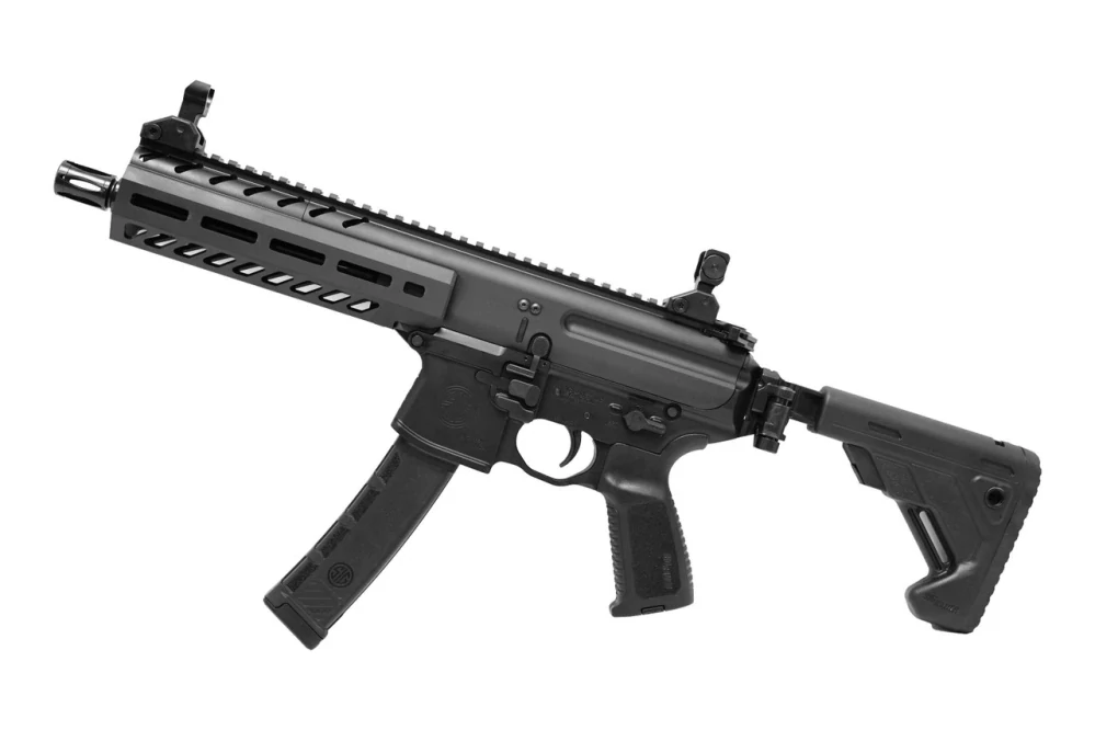 Samonabíjecí puška Sig Sauer MPX SBR 8“, 9 mm Luger