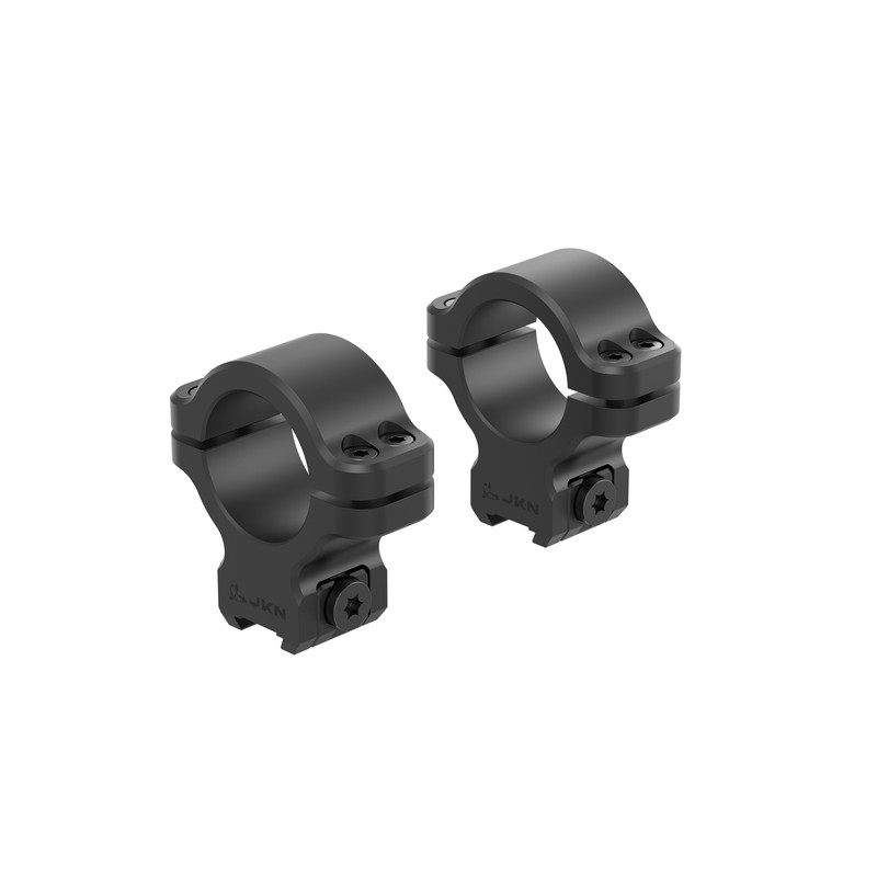 Dělená montáž optiky pro malorážku CZ 457 – upínání šrouby, výška 31mm, objímka ø25,4mm