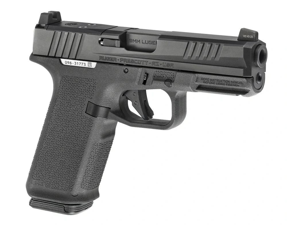 Pistole Ruger RXM, 9 x 19 full size grip, černý rám