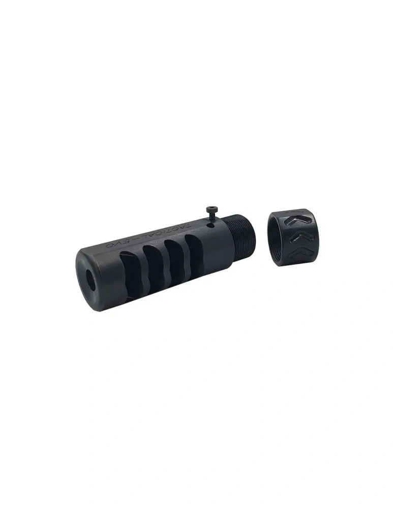 Úsťová brzda F1 PRO (CERAKOTE) - černá, Závit M15 x 1 mm - Ráže do 7,9 mm (cal. .308)