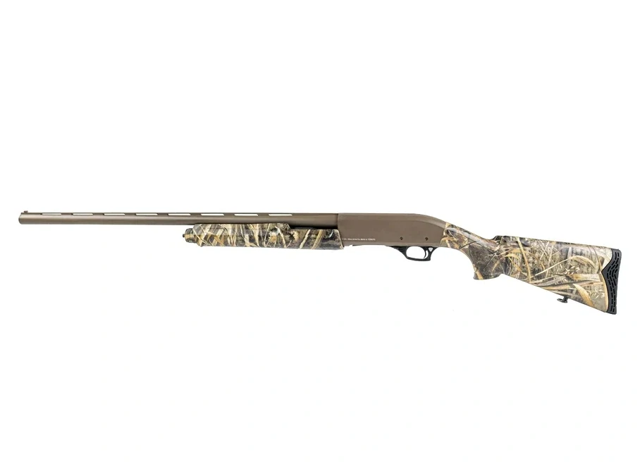Brokovnice opakovací Aksa Arms PA-1218, ráže 12GA, FDE cerakote, real tree