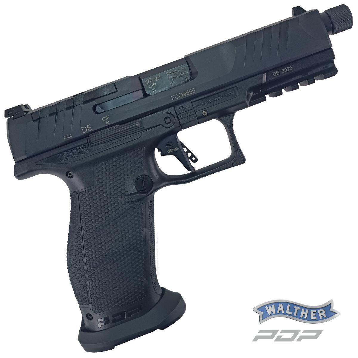Pistole WALTHER PDP PRO SD, FULL-SIZE, 5,1", 9 MM LUGER