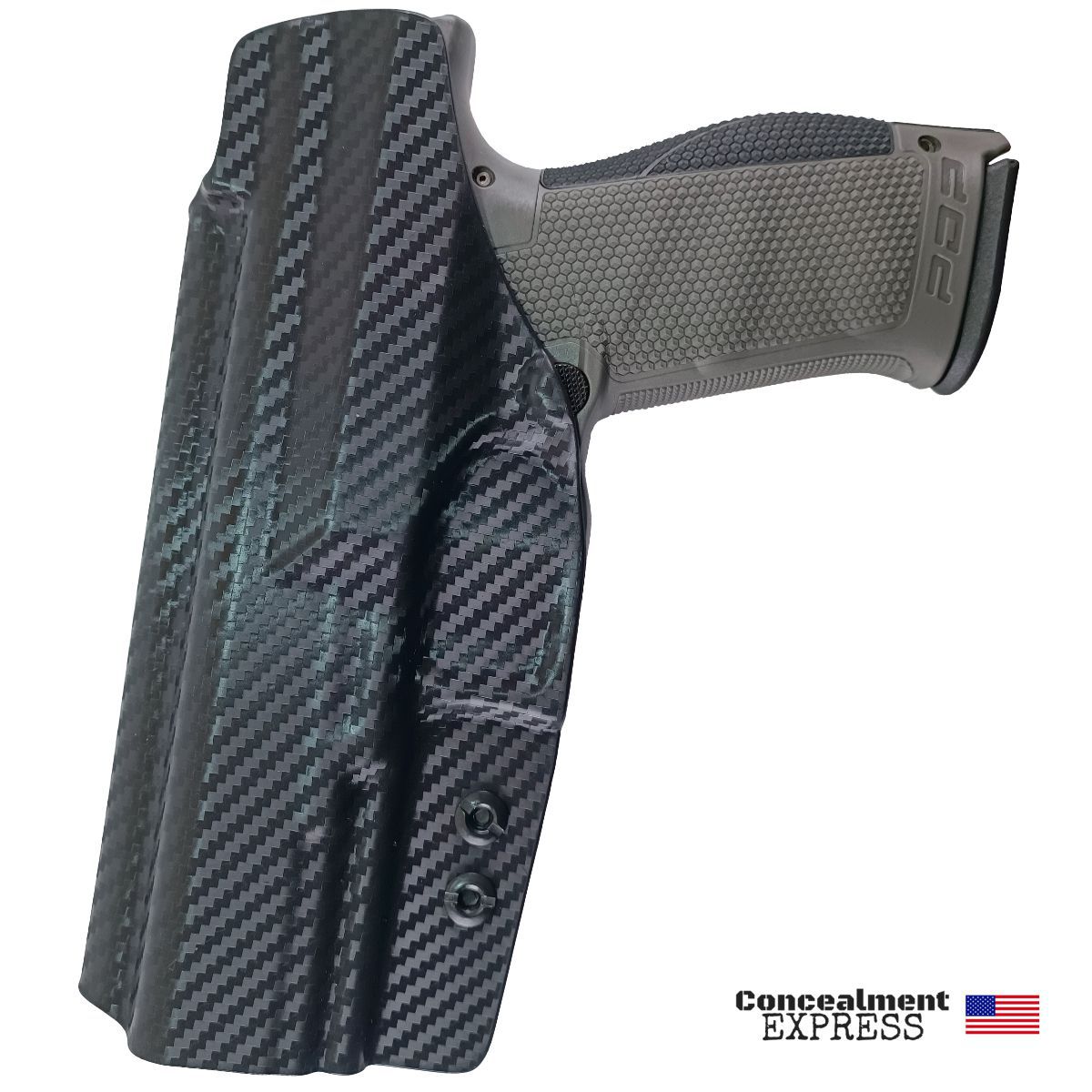 Vnitřní pouzdro WALTHER PDP 4,5" IWB SC KYDEX CARBON FIBRE, PRAVÉ, CONCEALMENT EXPRESS