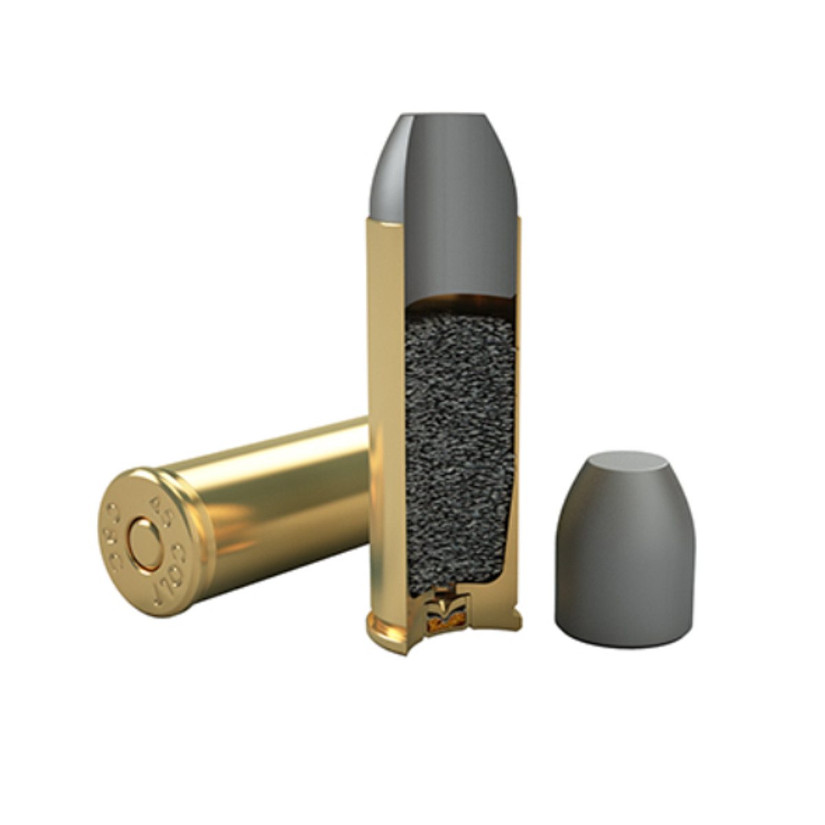 Revolverové náboje MAGTECH .45 LONG COLT LFN (45D) COWBOY, 250 grs/ 16,2 g
