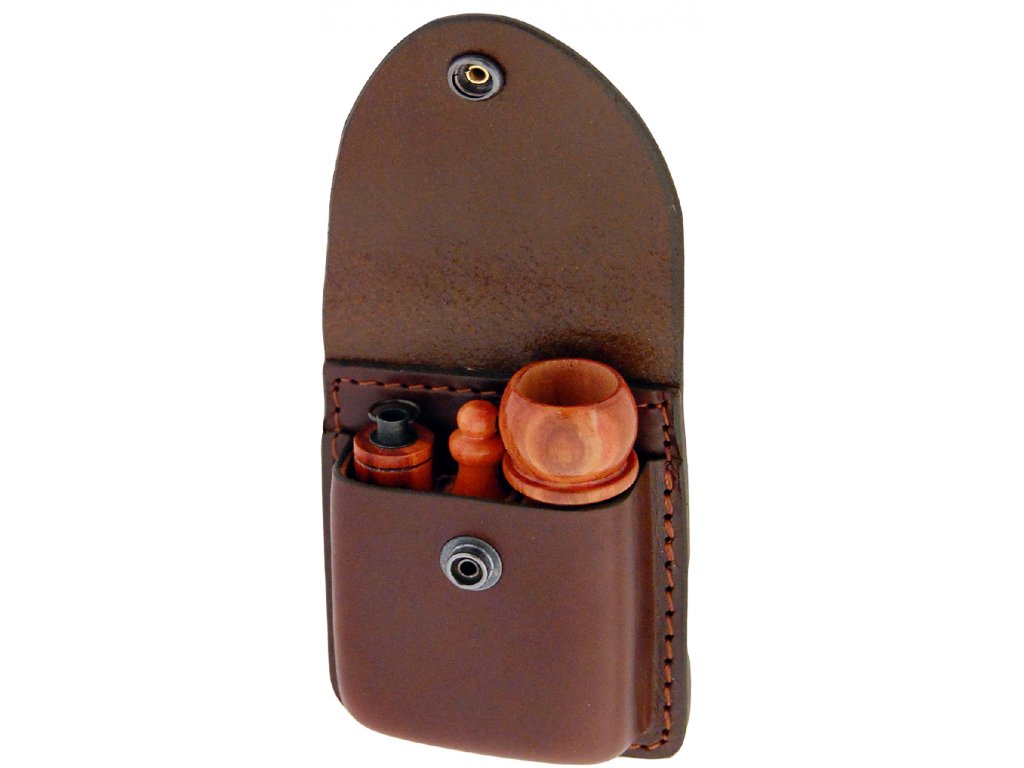 Sada vábniček v koženém pouzdru