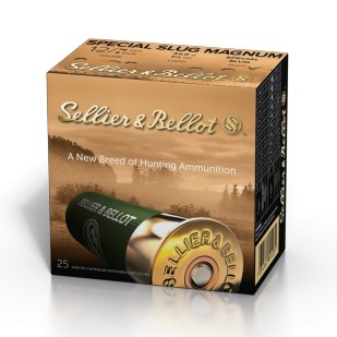 Brokové náboje Sellier & Bellot SPECIAL SLUG MAGNUM, 12/76