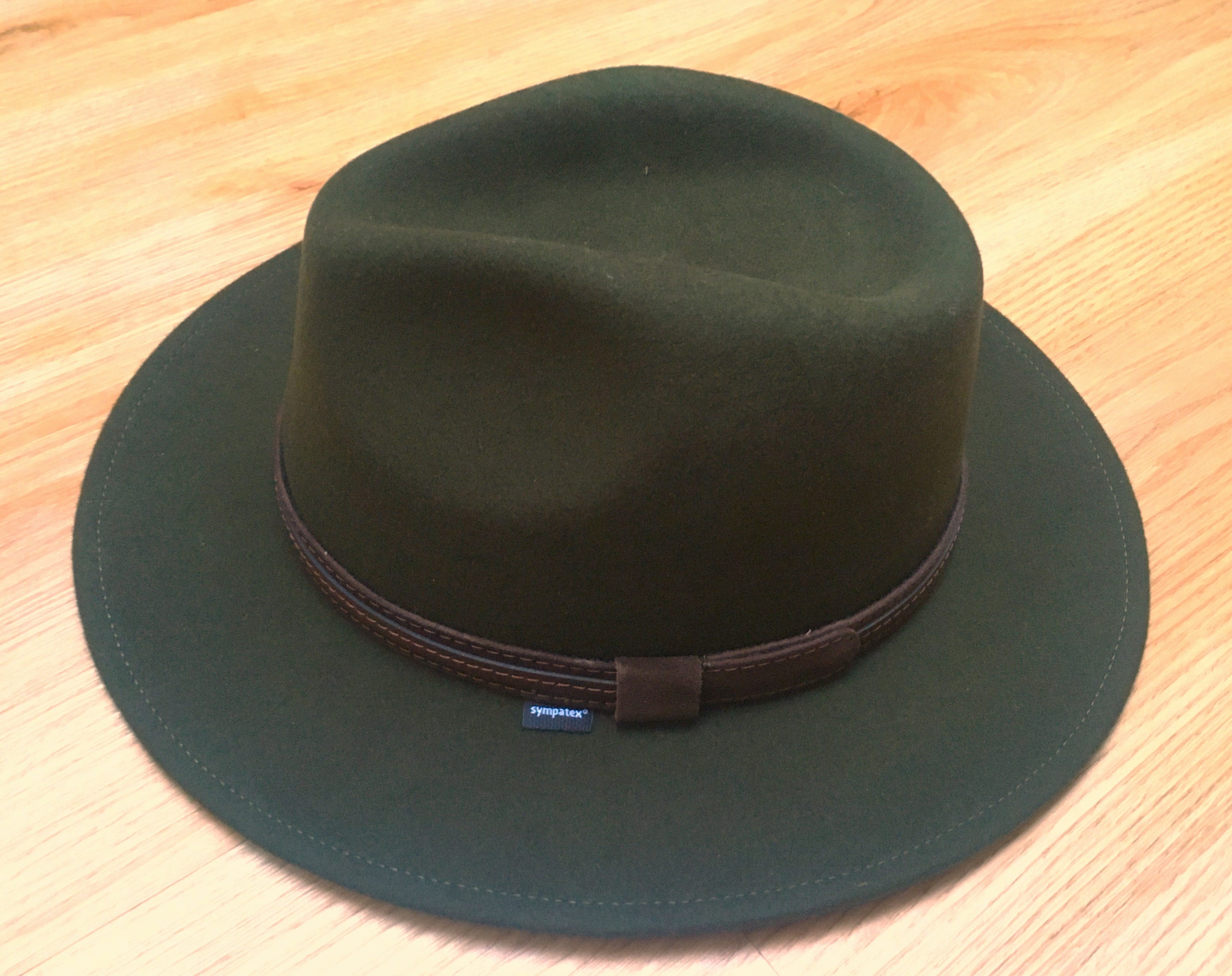 Klobouk Faustmann voděodolný - zelený vel. 58