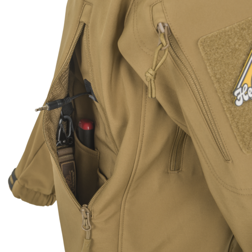 Bunda GUNFIGHTER Jacket - Shark Skin Windblocker - Coyote