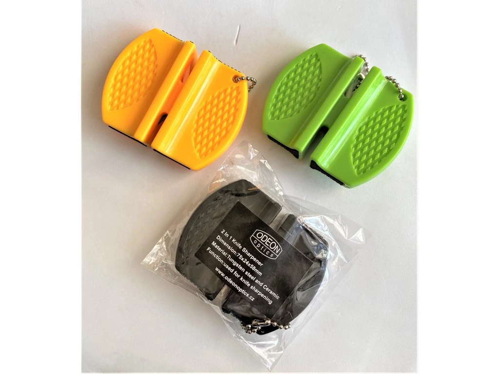 Mini brousek na nože 2 v 1