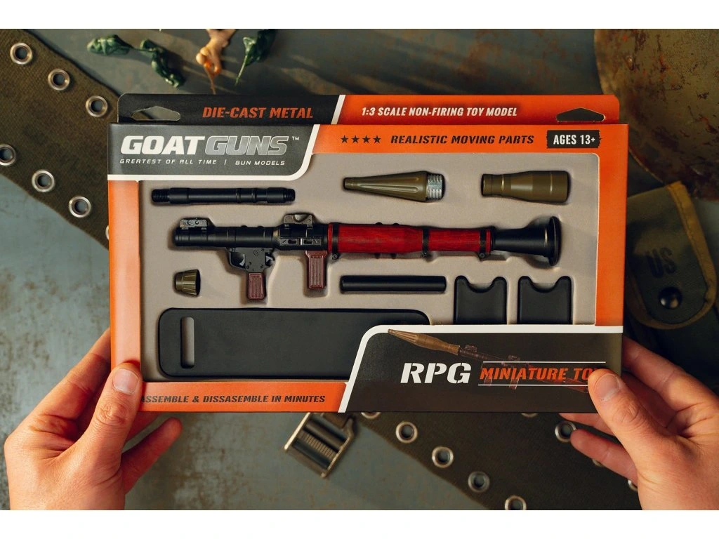 Replika GoatGuns Mini RPG, měřítko 1:4