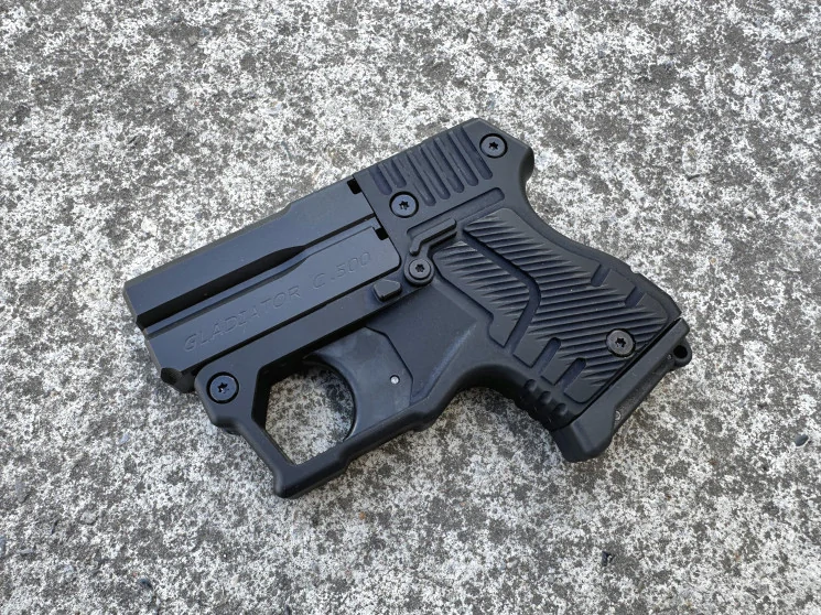 Perkusní dvouranná pistole Gladiator .500 X5C Subcompact