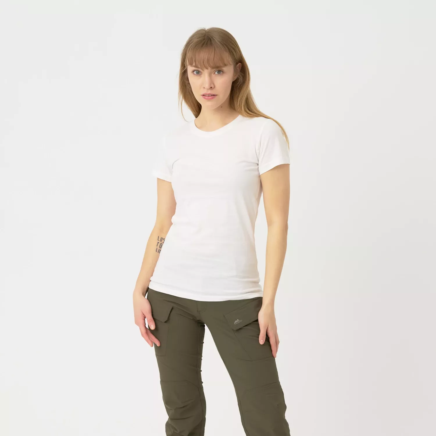 Dámské tričko - bavlna - bílé