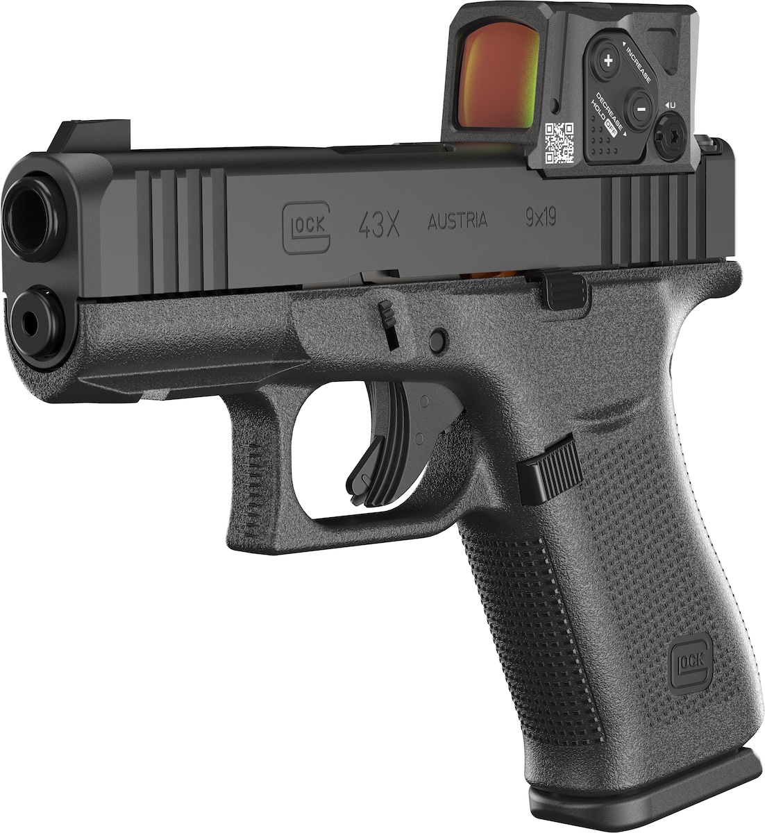 Pistole Glock 43X A-CUT™ COA™ COMBO