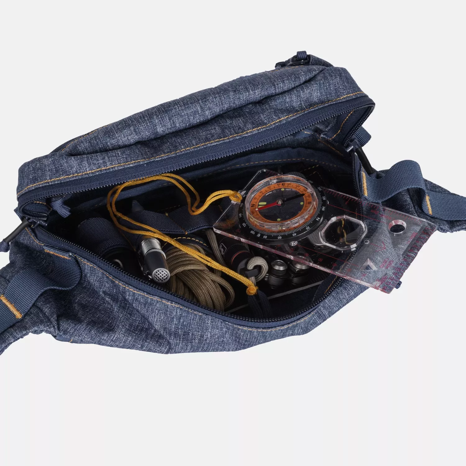 Ledvinka BANDICOOT Waist Pack® - Nylon Polyester Blend - Melange Blue