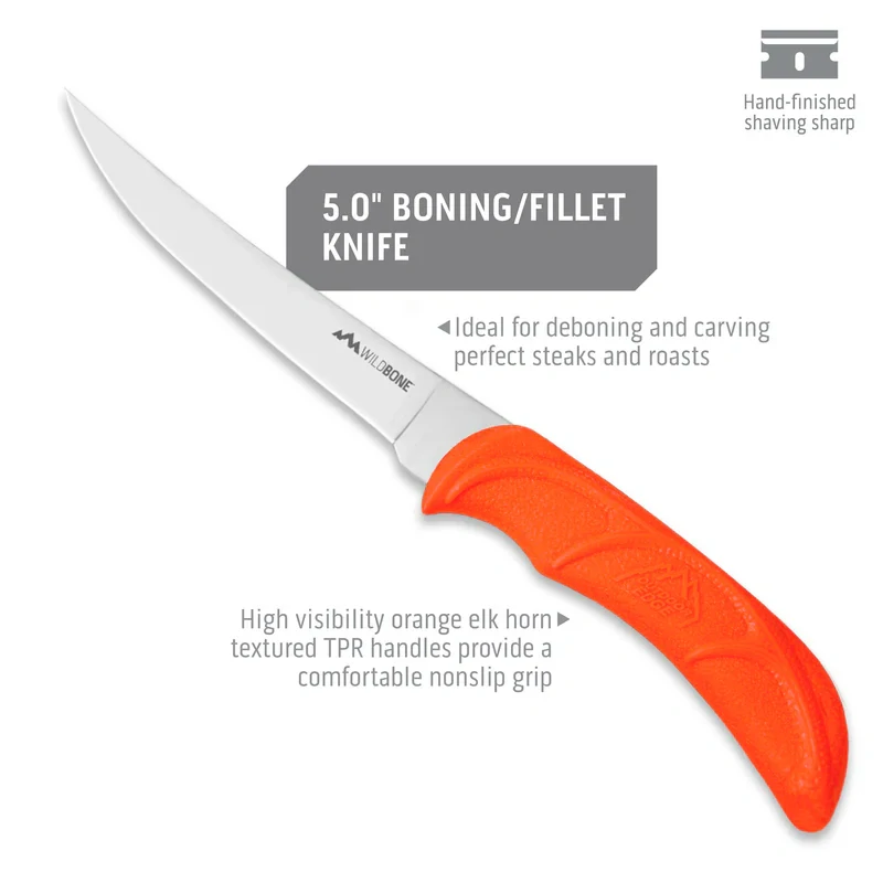 Vykosťovací nůž Outdoor Edge 5" WildGame Boning Knife- Orange