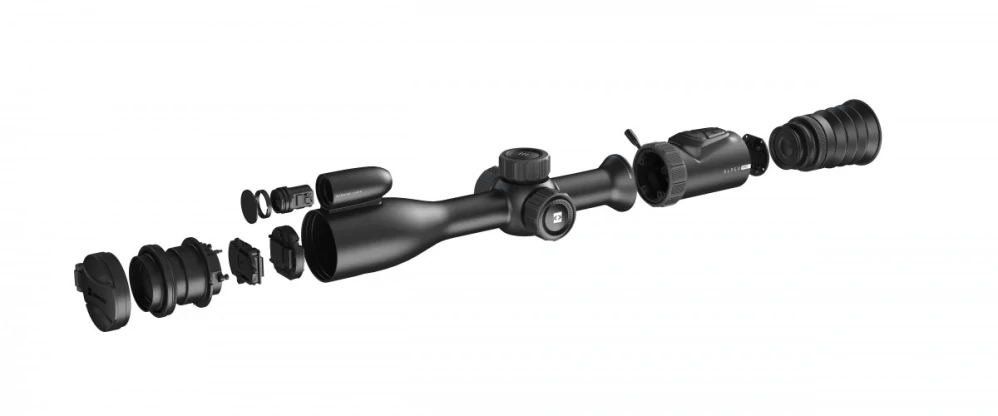 Digitální noční vidění HIKMICRO ALPEX PRO LRF A50PL - puškohled s laserovým dálkoměrem