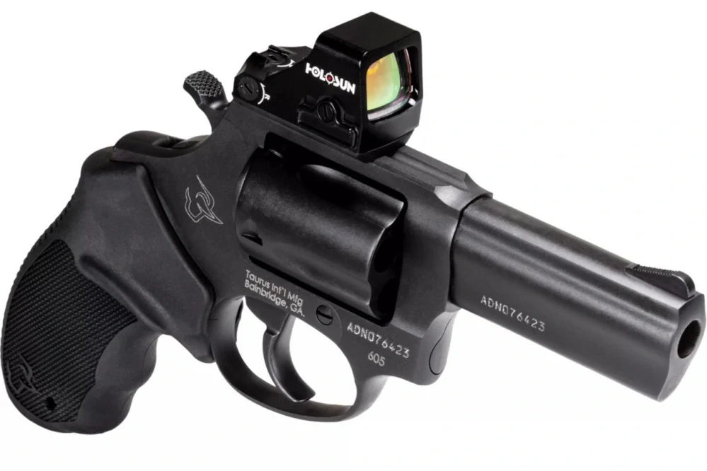 Revolver  Taurus, Mod: 605 T.O.R.O. Ráže: . 357 Mag., hl.: 3" (76mm), 5 ran, černý