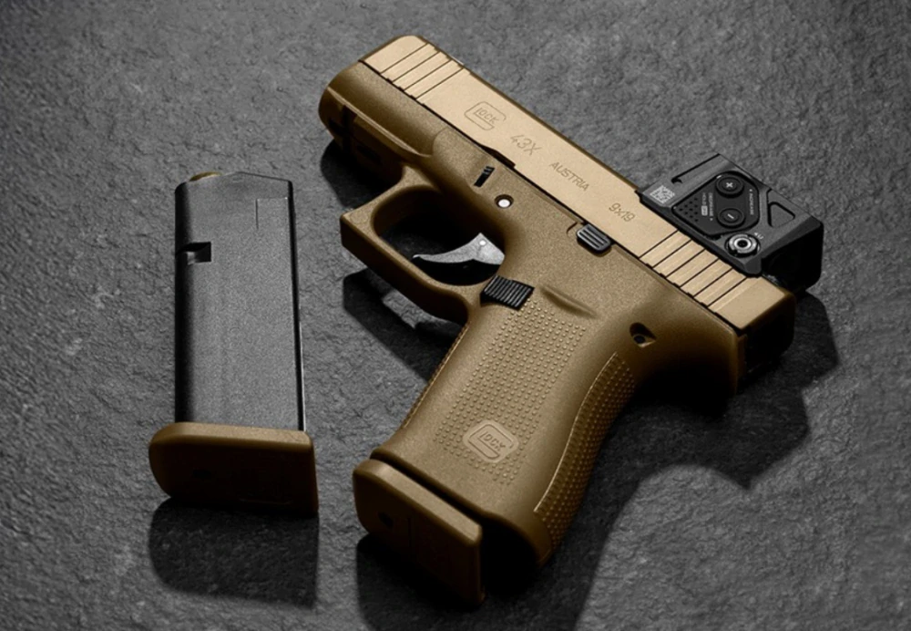 Pistole Glock 43X FDE A-CUT™ COA™ COMBO COYOTE (Limited Edition)