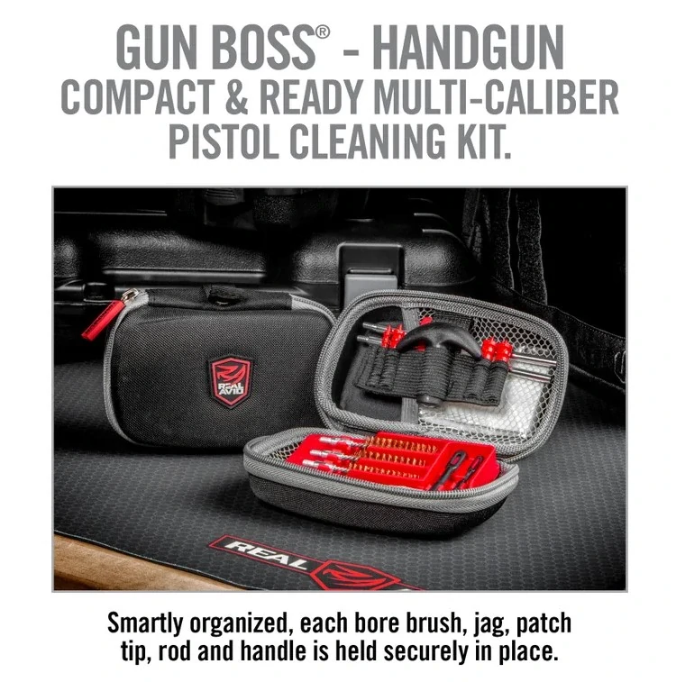 Čisticí sada pro pistole Real Avid Gun Boss® - Handgun Cleaning Kit