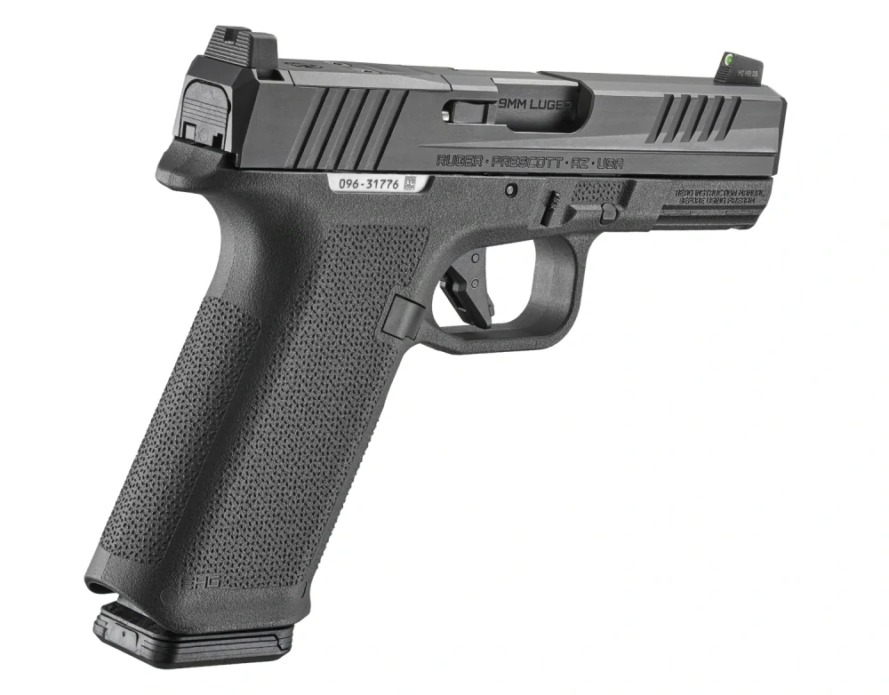 Pistole Ruger RXM, 9 x 19 full size grip, černý rám
