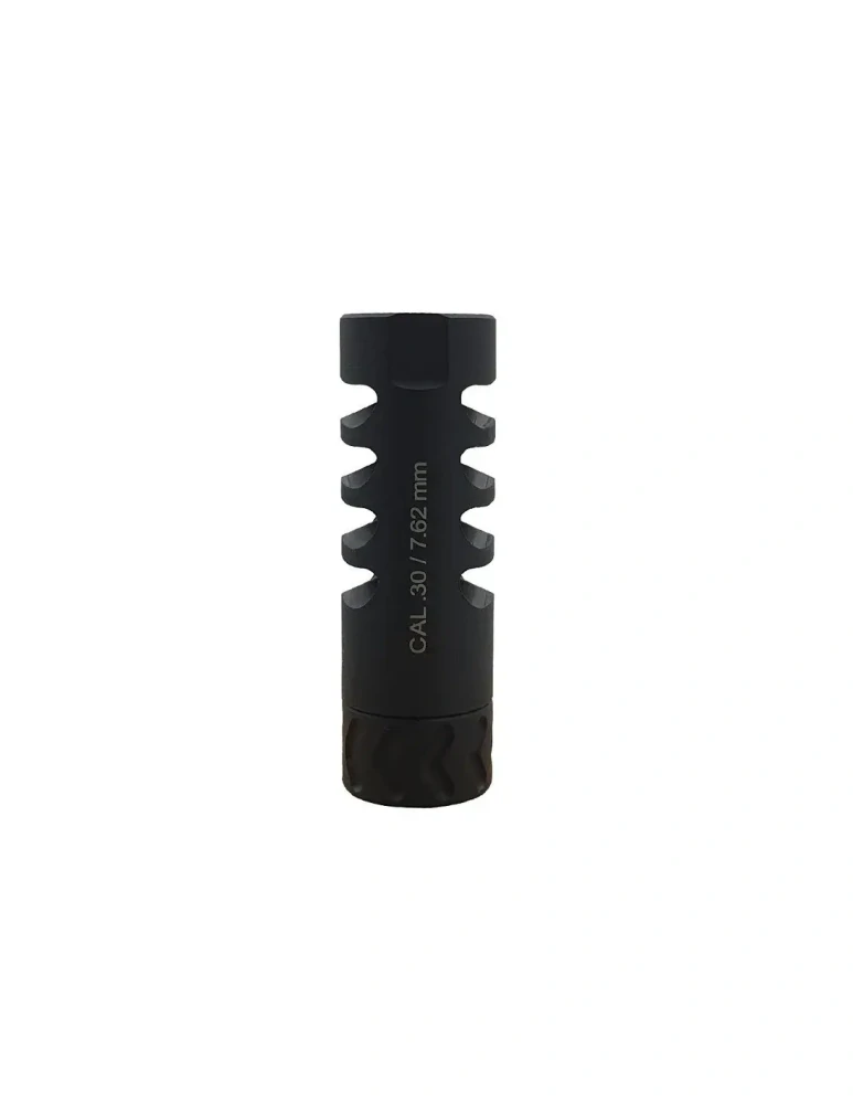 Úsťová brzda F1 PRO (CERAKOTE) - černá, Závit M15 x 1 mm - Ráže do 7,9 mm (cal. .308)