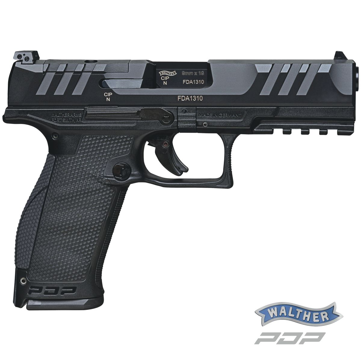 Pistole WALTHER PDP FULL SIZE 4,5‘‘, 9 MM LUGER