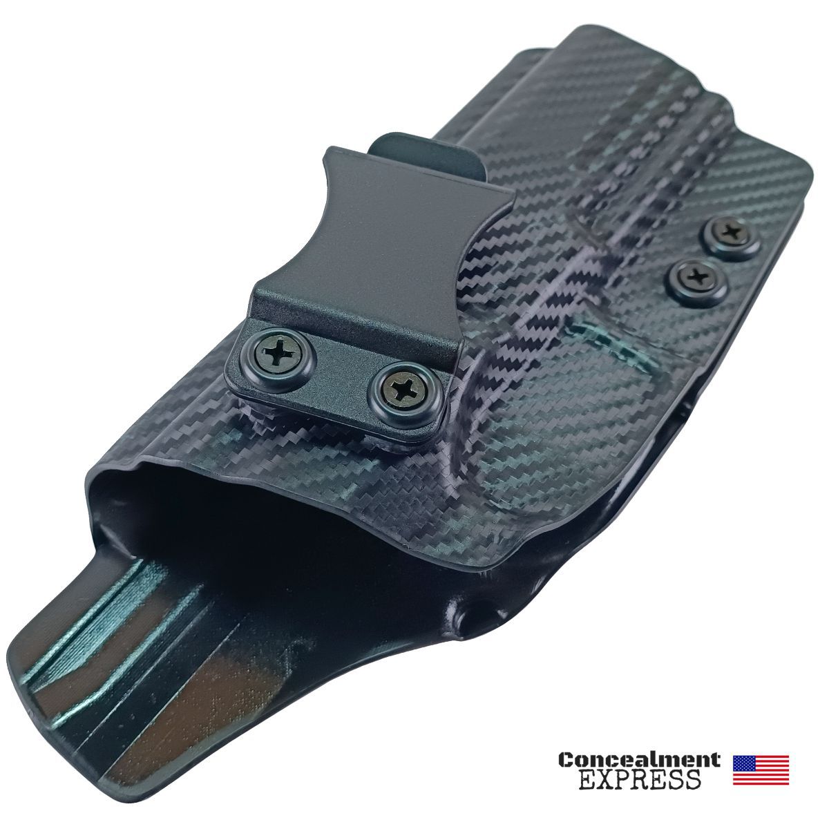 Vnitřní pouzdro WALTHER PDP 4,5" IWB SC KYDEX CARBON FIBRE, PRAVÉ, CONCEALMENT EXPRESS