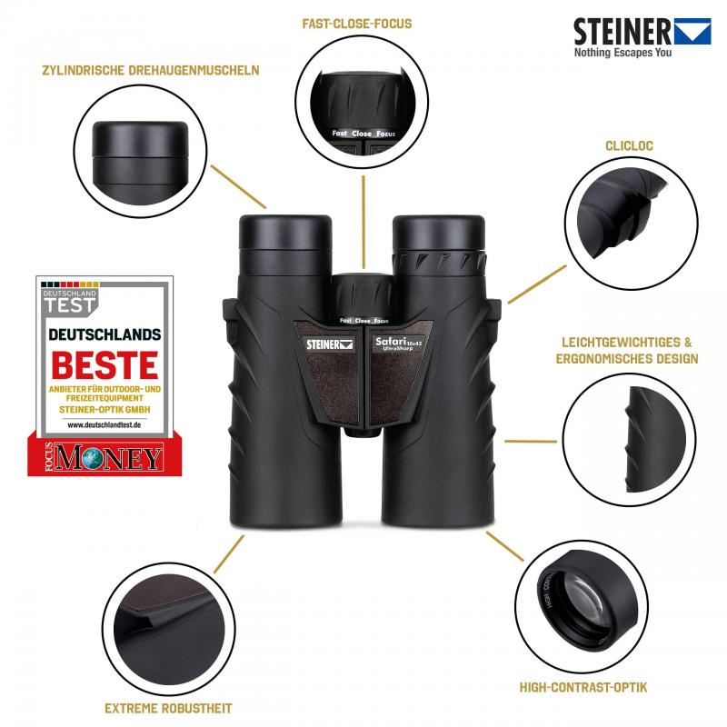 Dalekohled Steiner Safari UltraSharp 10x42