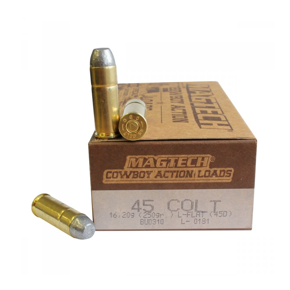 Revolverové náboje MAGTECH .45 LONG COLT LFN (45D) COWBOY, 250 grs/ 16,2 g