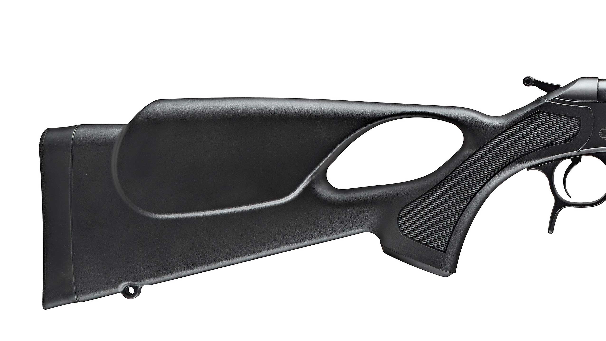 Jednoranná kulovnice BERGARA BA13 TD Thumbhole černá, černěná ocel