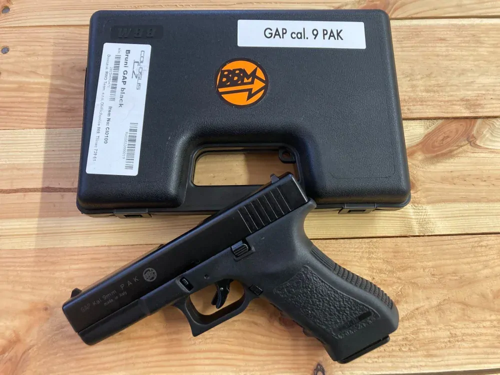 Plynová pistole Bruni GAP cal. 9 mm