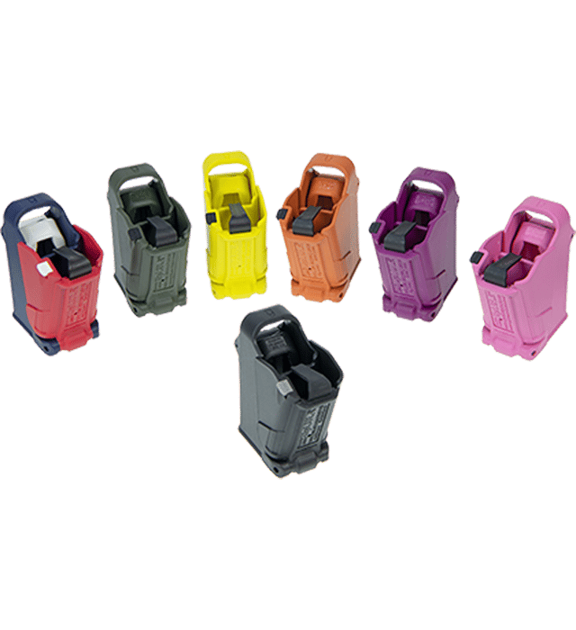 UpLULA Rychlonabíječ a vybíječ pro zásobníky ráže 9 mm - .45 ACP - černý