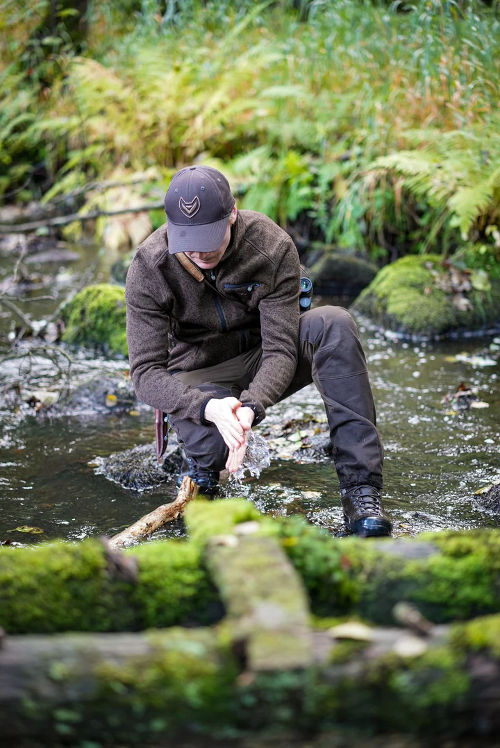 Mikina fleece KVIKK Forest Brown