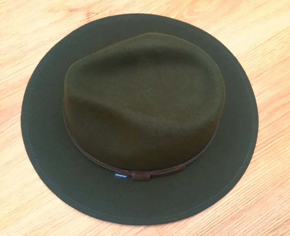 Klobouk Faustmann voděodolný - zelený vel. 58