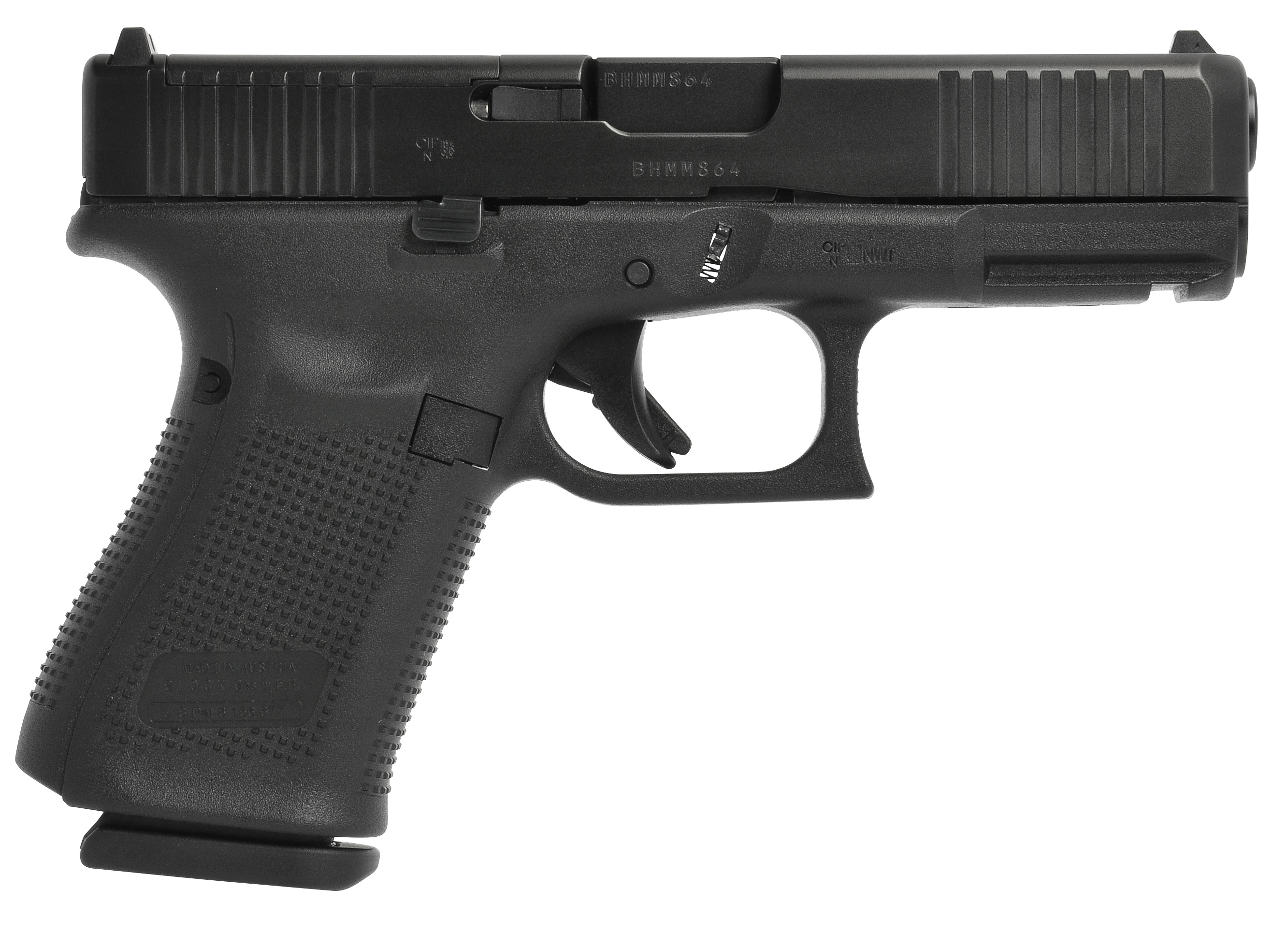 Pistole Glock 19 Gen5 MOS FS, 9 x 19