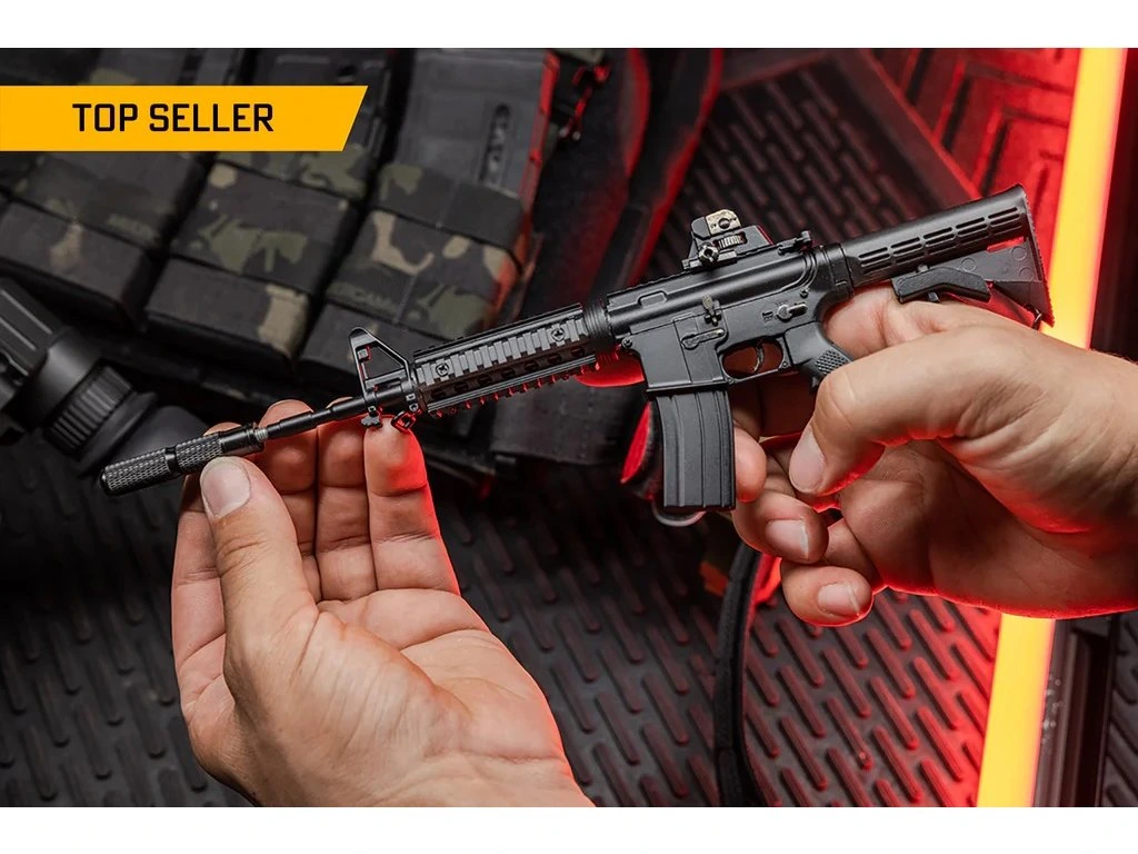 Replika GoatGuns Mini AR15 černá, měřítko 1:3