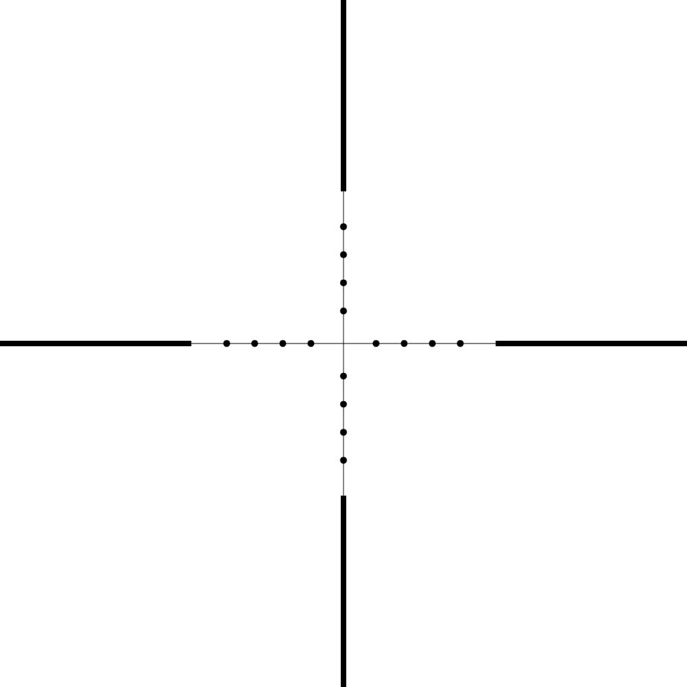 Puškohled Hawke, Vantage, 3-9x40AO, osnova Mil Dot, tubus 1"/ 25,4mm