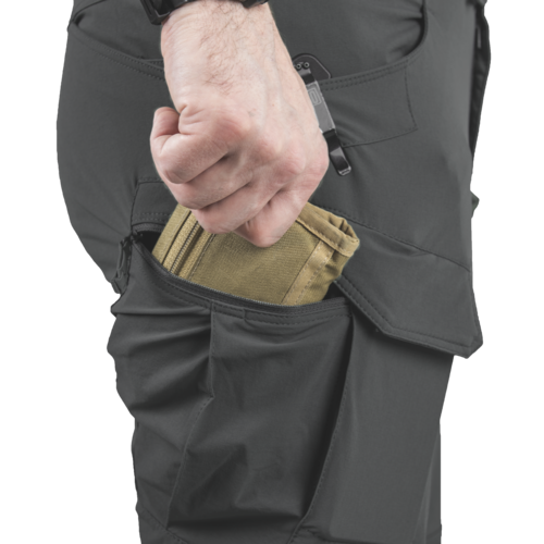 Kraťasy OTS (Outdoor Tactical Shorts) 11"® - VersaStrecth® Lite - Ash Grey / Black A