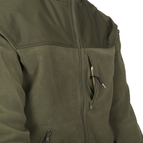 Fleecová mikina CLASSIC ARMY Jacket - Fleece - Olive Green