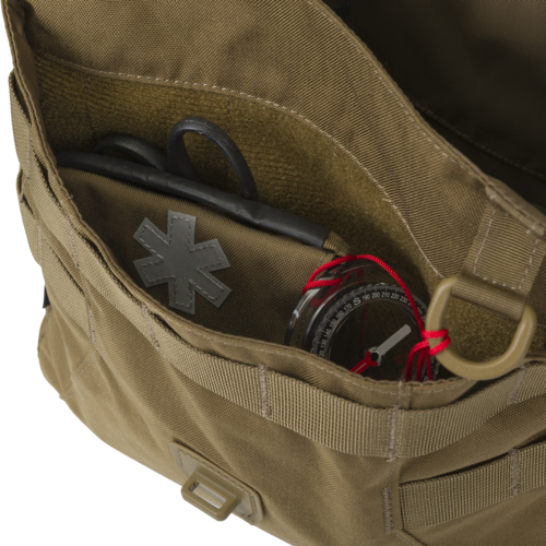 Taška přes rameno Bushcraft Haversack Bag® - Cordura® - Earth Brown / Clay A