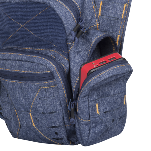 Taška přes rameno EDC SIDE BAG® - Nylon Polyester Blend - Melange Blue