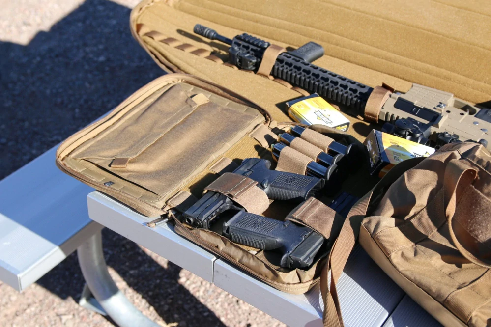 Pouzdro na pistole Double Pistol Wallet® - Cordura® - Black