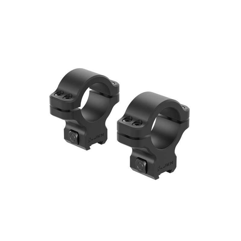 Dělená montáž optiky pro malorážku CZ 457 – upínání šrouby, výška 31mm, objímka ø25,4mm